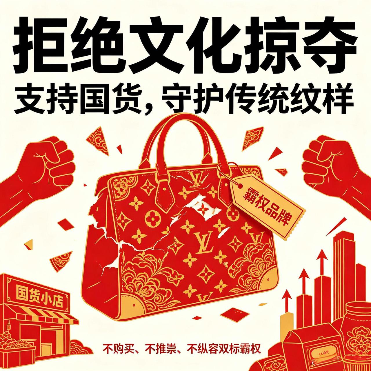 关于全民抵制、全面下架LV品牌的建议！这个呼声最近在网上呈燎原之势，各大