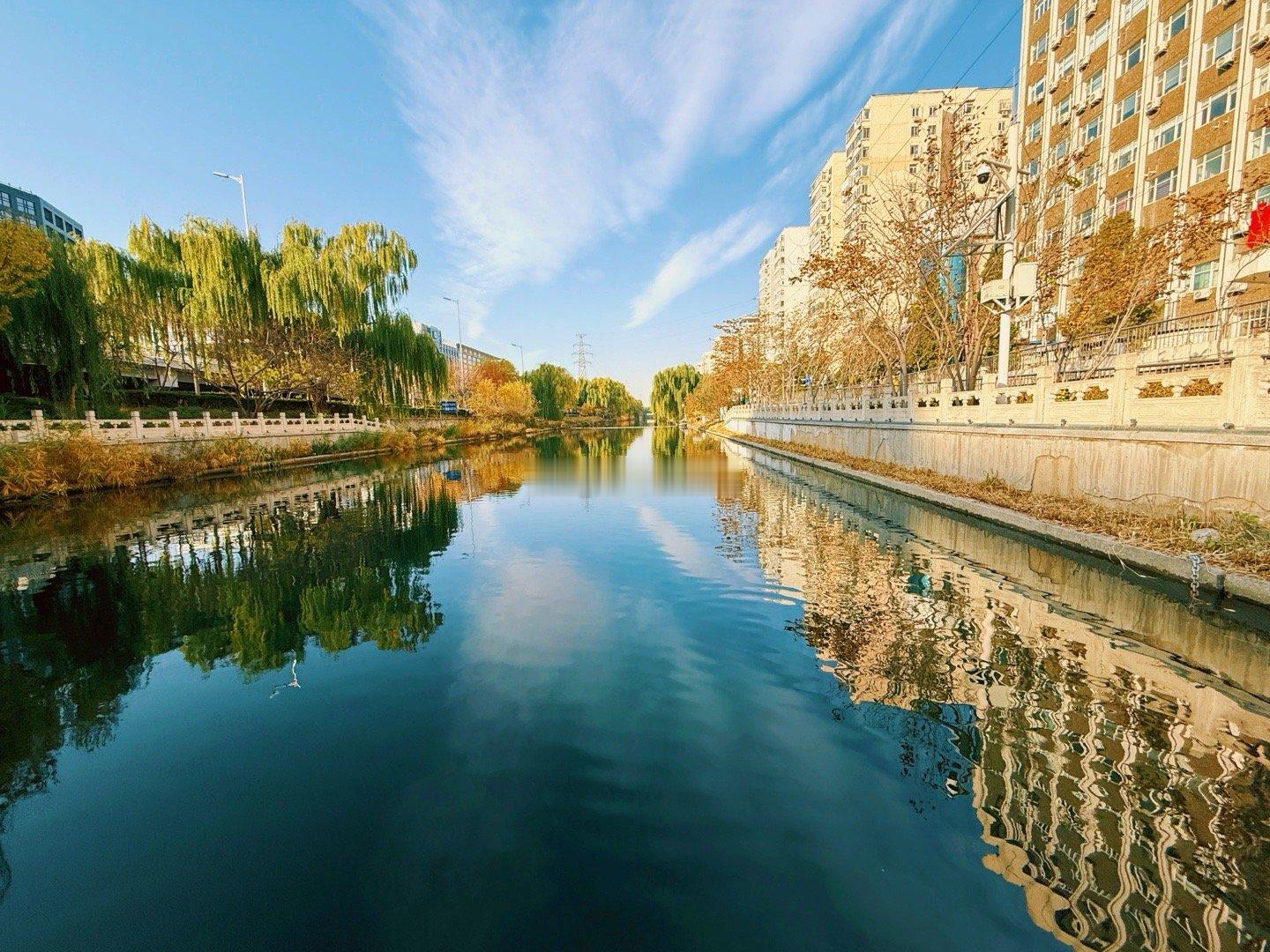 感叹北京北二环河沿儿护城河美景！ 摄影