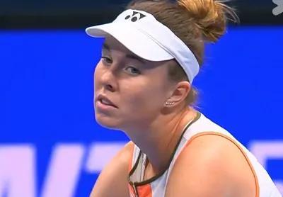 #2025赛季WTA500东京站#在北京时间10月24日上午9点30分进行的