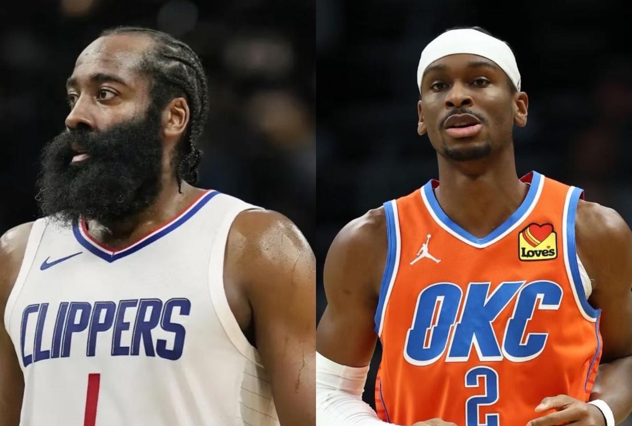 要论三节打卡下班，NBA里我只服这两人：第一，哈登第二，SGA你敢相信？快