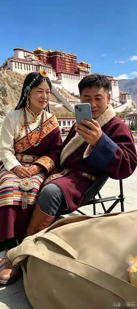 就在昨天中午，酷似张雪峰老师的烧烤摊师傅陈杰直播间里，他爱人和他同框出镜啦！