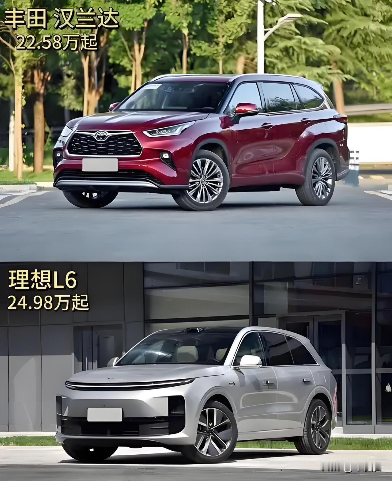 老百姓选车，能上汉兰达就不要任何的同价SUV！别说什么同价格的电车多省钱，省