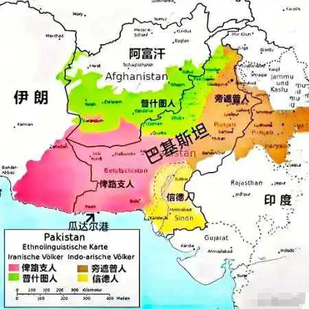很少有国家像巴基斯坦地缘条件这么差的，四周全是让人闹心的主。环顾巴基斯坦，邻居