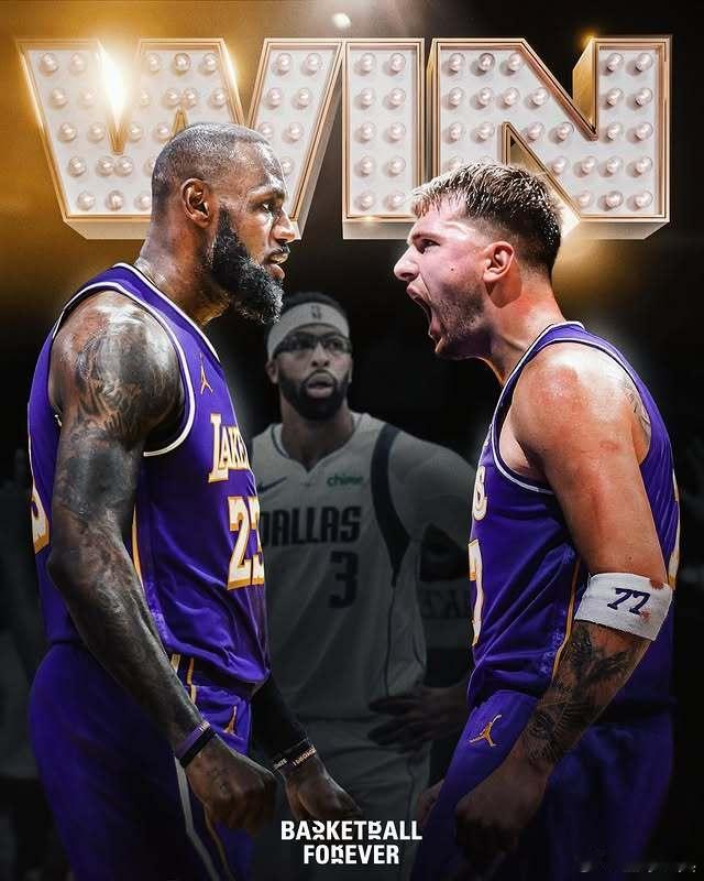 NBA杯赛，湖人129-119战胜独行侠，喜提6连胜。东契奇出战40分钟，18投