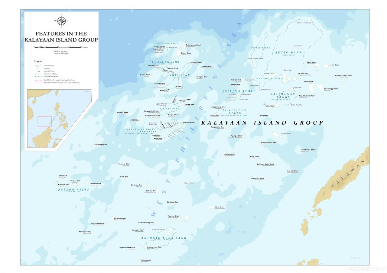 不断来恶心人，菲律宾声称:将对南海逾百座岛礁进行重新命名，使之拥有菲律宾标准的