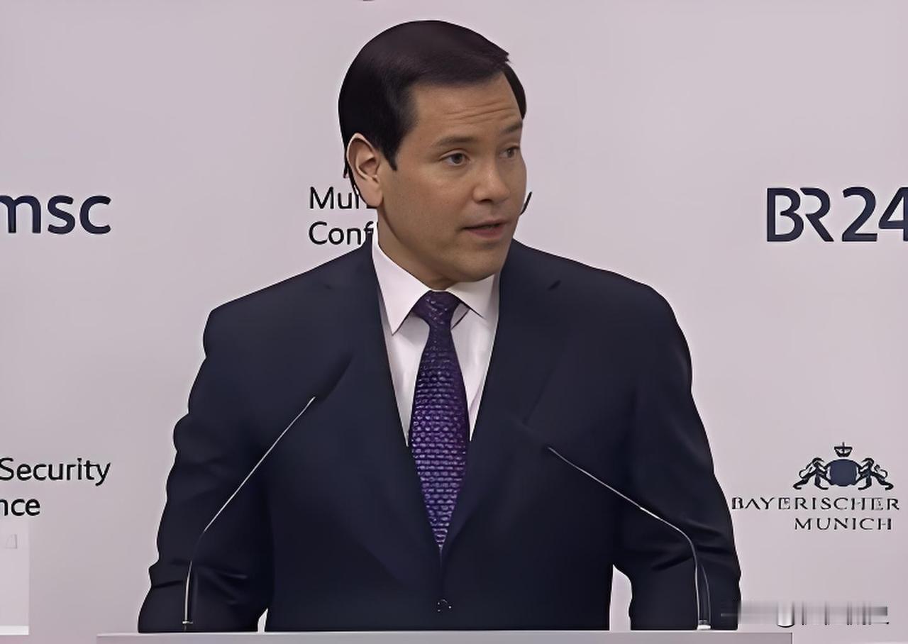 卢比奥这嘴皮子功夫，真不是盖的，简直是教科书级别的“会聊天”。​​在慕尼黑安