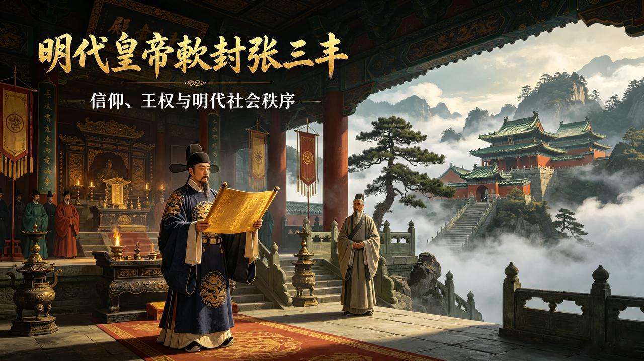 明代多位皇帝对张三丰进行敕封，并非简单的“迷信神仙”。这背后，其实折射出明代朝廷