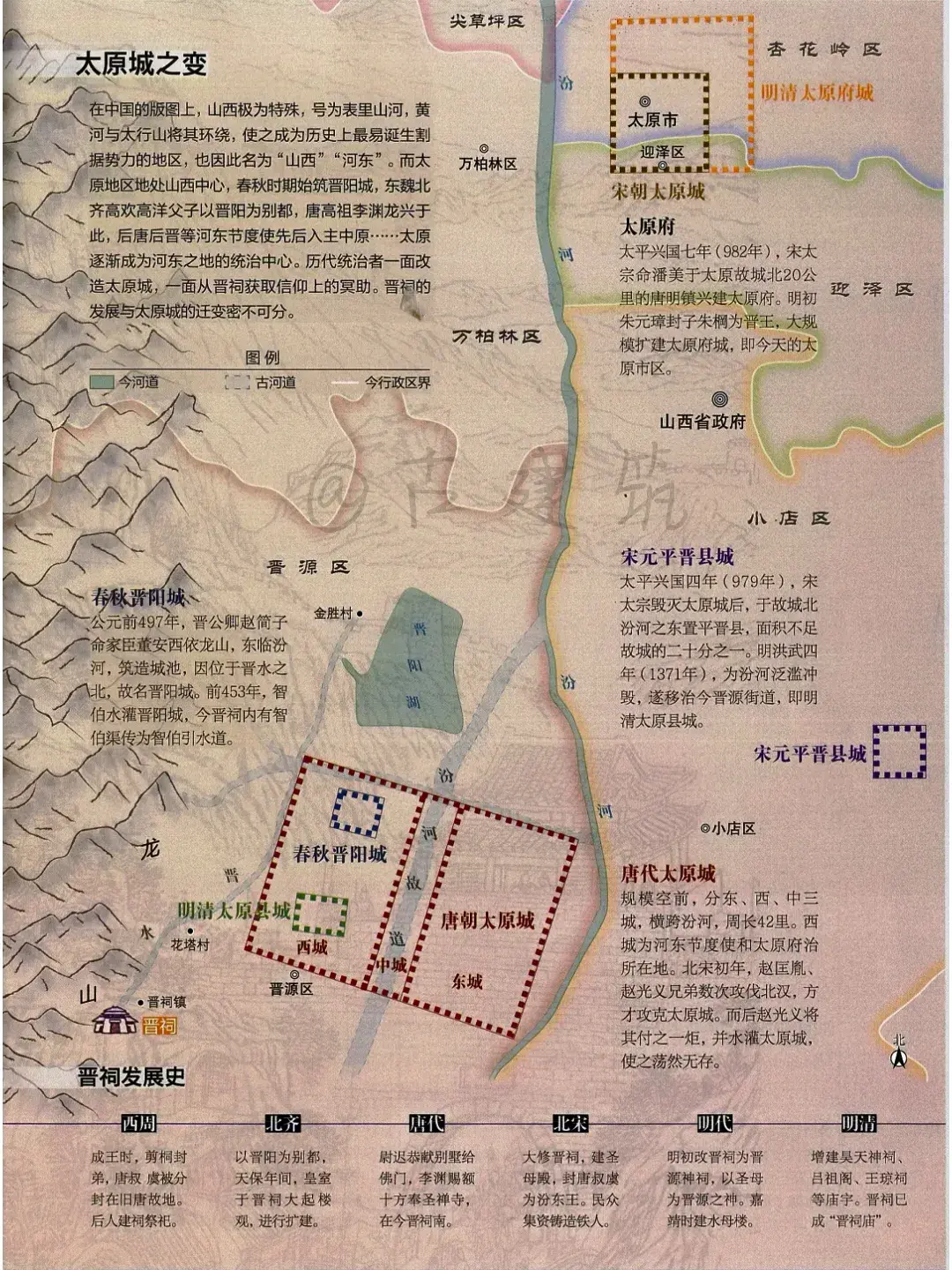 太原城的历史变迁一览！