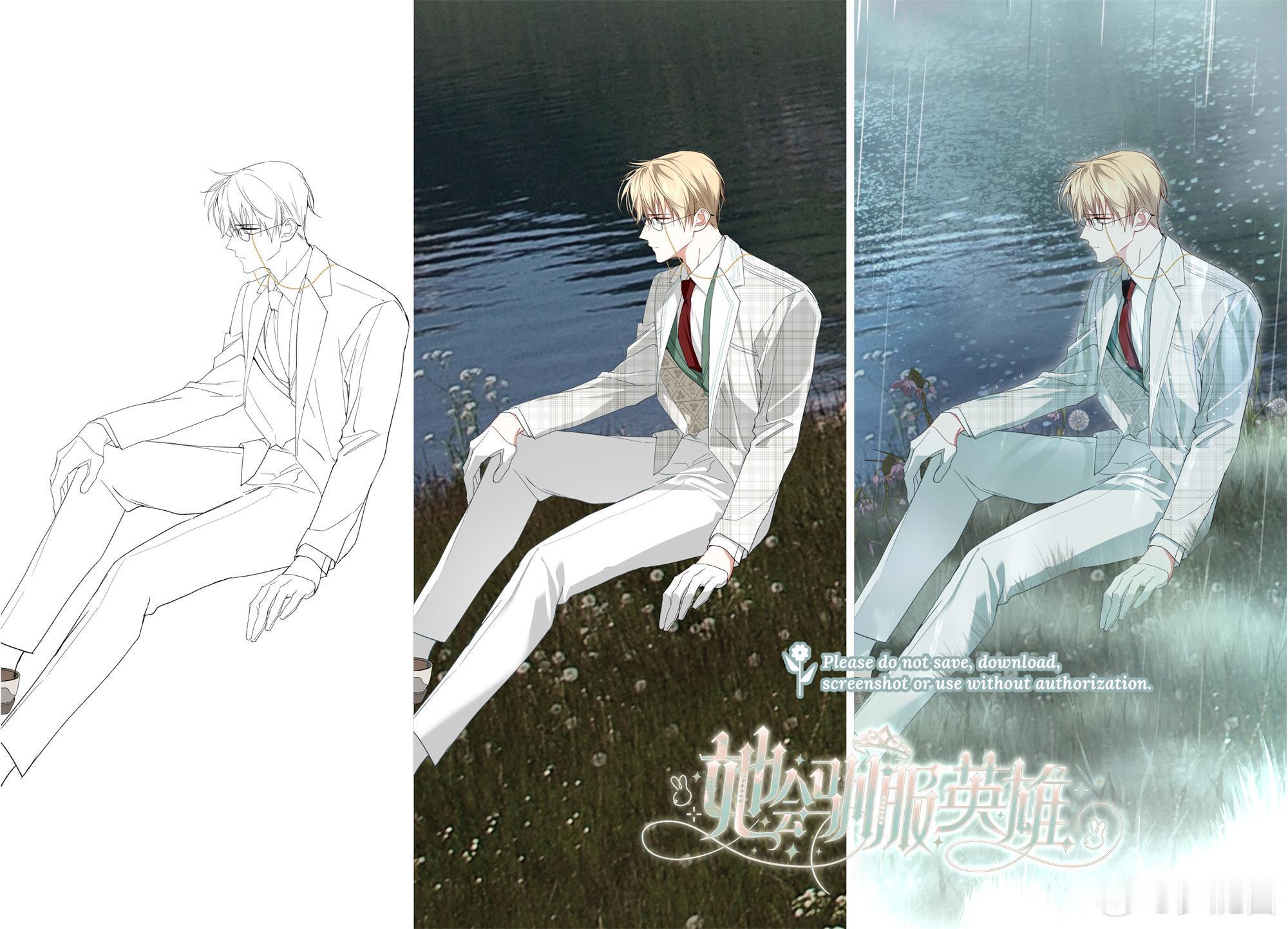 再分享一些漫画工作流(*￣3￣)╭🥃