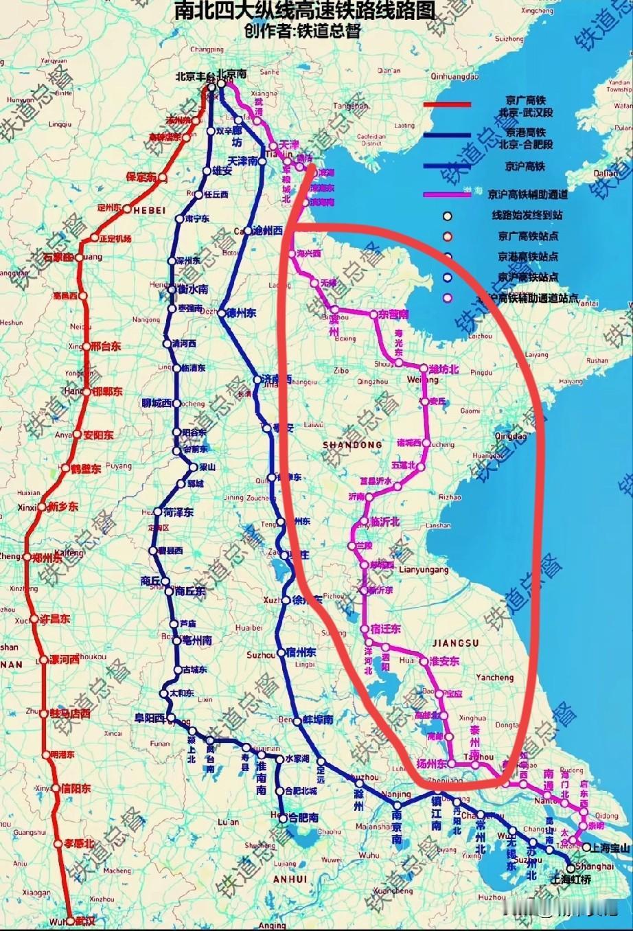 国家级铁路，宿迁终于有了干线国家铁路，宿迁发展一直没有铁路红利，所以发展的很慢。