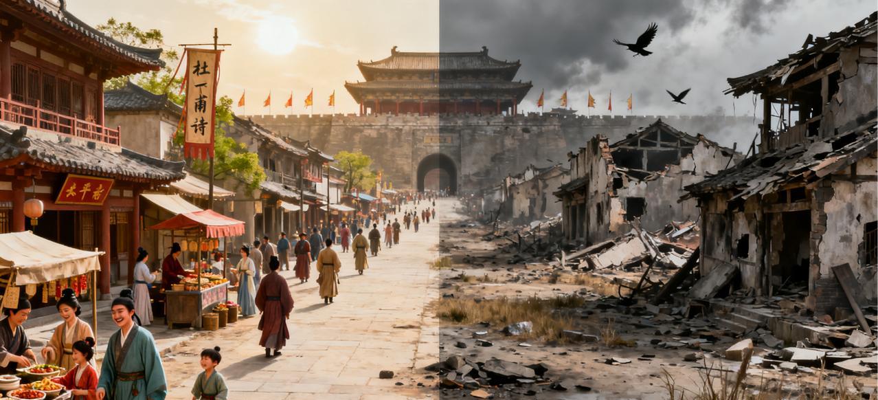 杜甫是被后人尊为“诗圣”的唐朝诗人。但如果你觉得他的诗只是文绉绉的抒情，那就大错