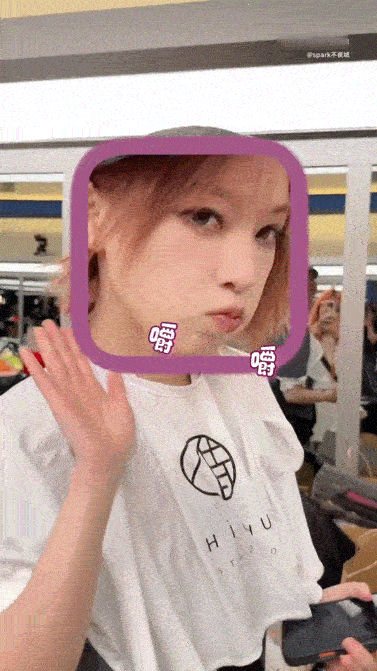 黄灿灿为防恶剪每天换发型为了不被恶意剪辑，她连发型都卷起来了。黄灿灿这防恶剪意