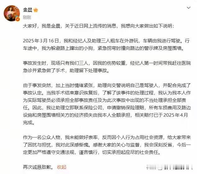 大家先冷静一下，听我给大家解释解释，你们看有没有理啊？用大白话来讲一下金晨的事故