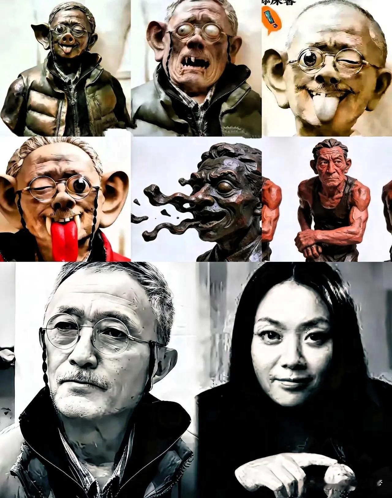 田禾这一喊冤，真是给大伙整乐了——说网友故意丑化他爹。我就琢磨不明白了，这哪