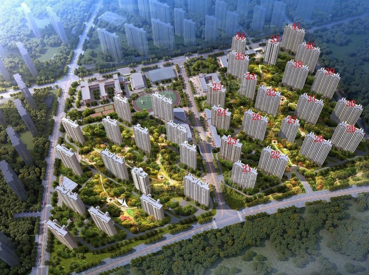 主打一个擦边南京，句容碧桂园凤凰城盖成了华东地区最大的楼盘。碧桂