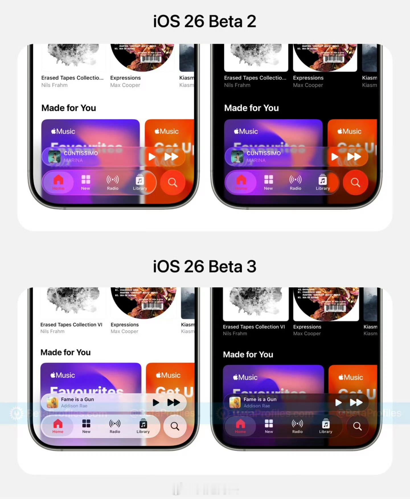 只有我一个觉得iOS23beta3的UI设计要比beta2更好看和实用吗？产品