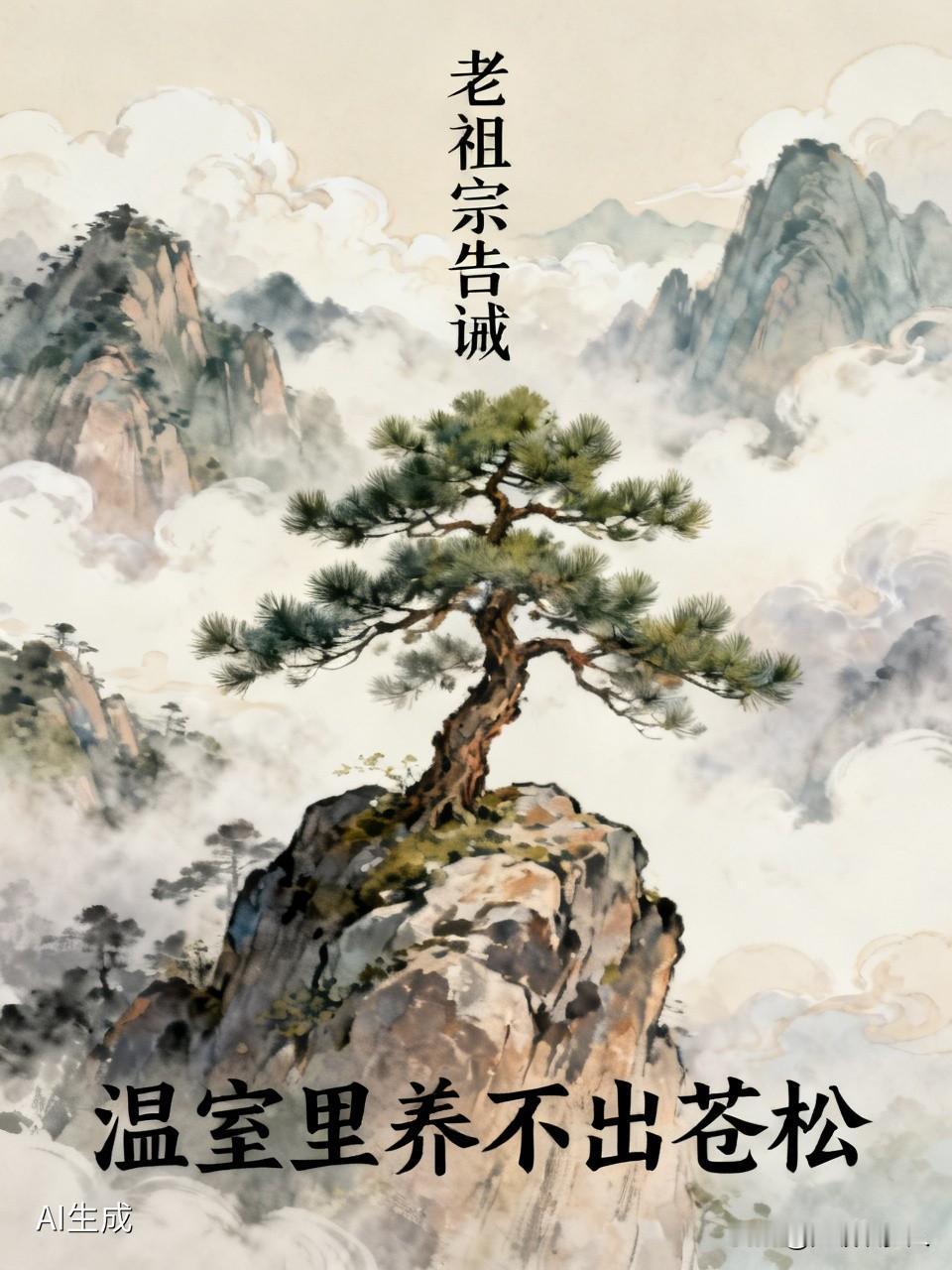 老祖宗告诫：奉劝有孩子的家长，尤其是有男孩的，一定要让他早点“入世”。很多