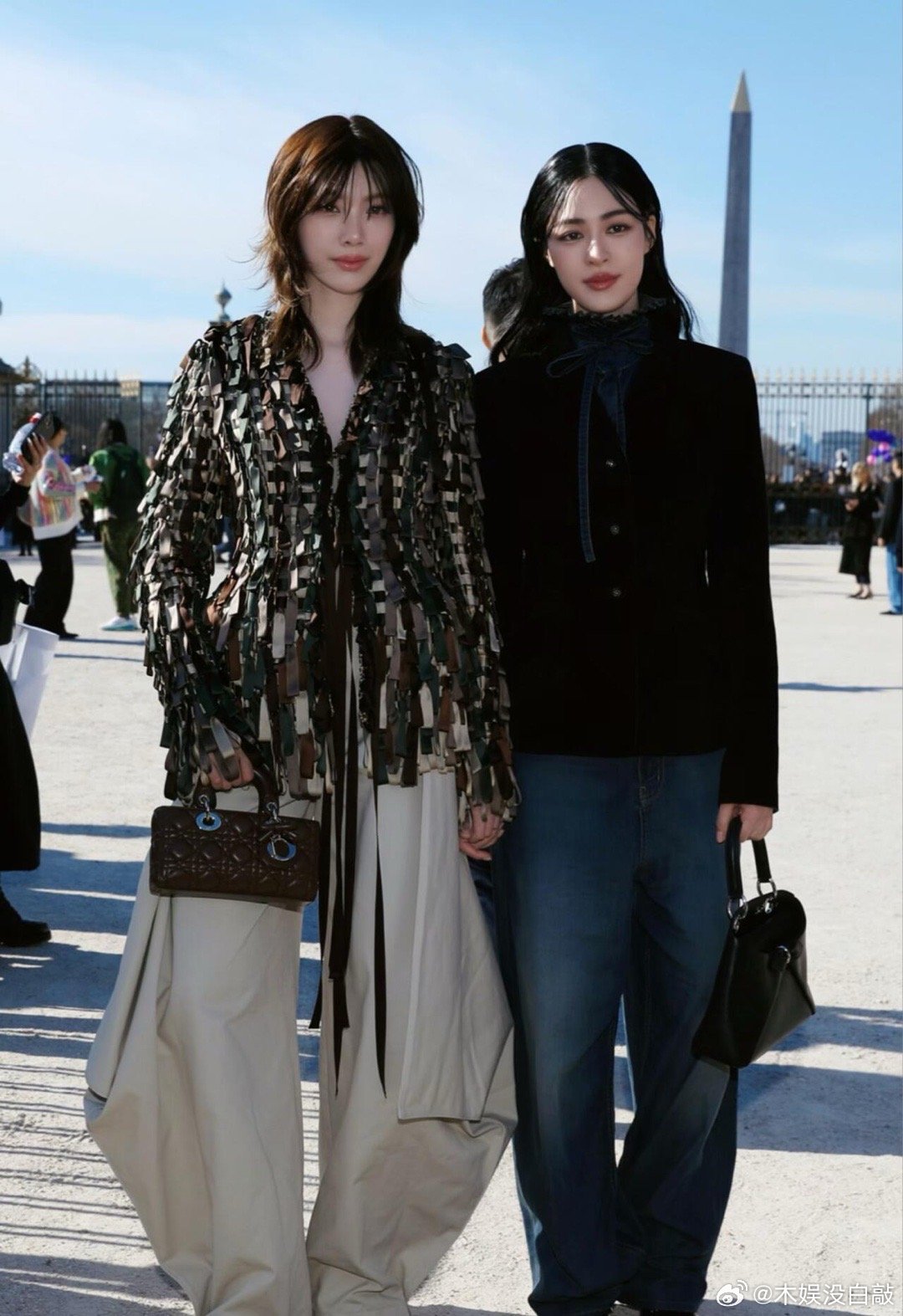 这次米兰的时装周感觉内娱男女明星很争气啊！这次出席的明星有中区：迪丽热巴、李昀锐