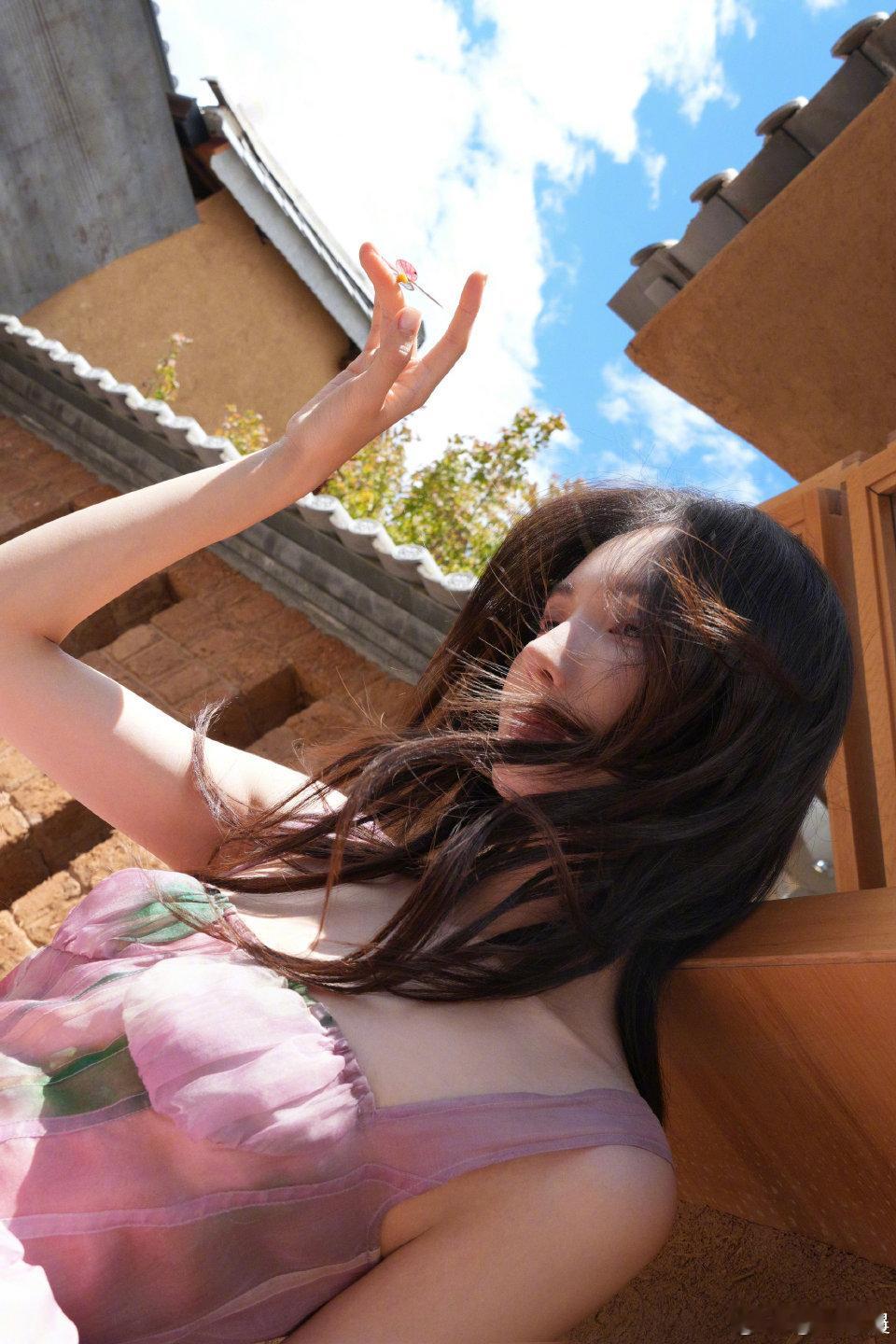 诚实的金晨这样！