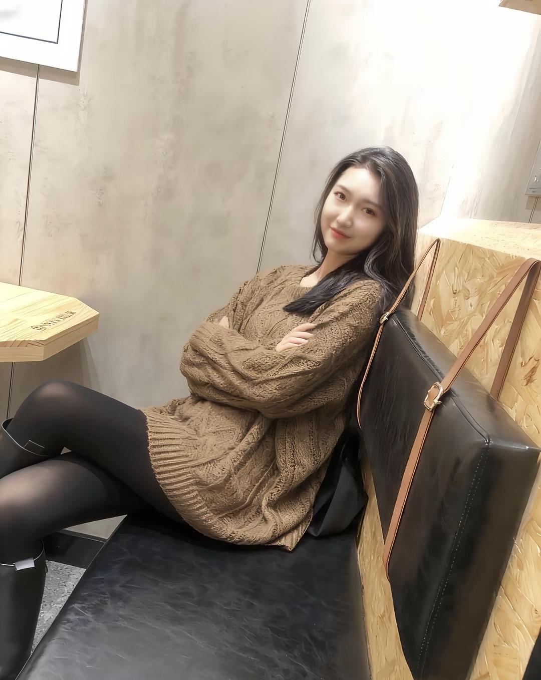 ＃每日穿搭毛衣+光腿神器