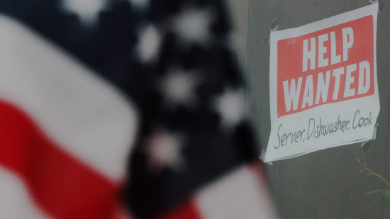 11月非农就业人数增加6.4万, 10月则减少10.5万