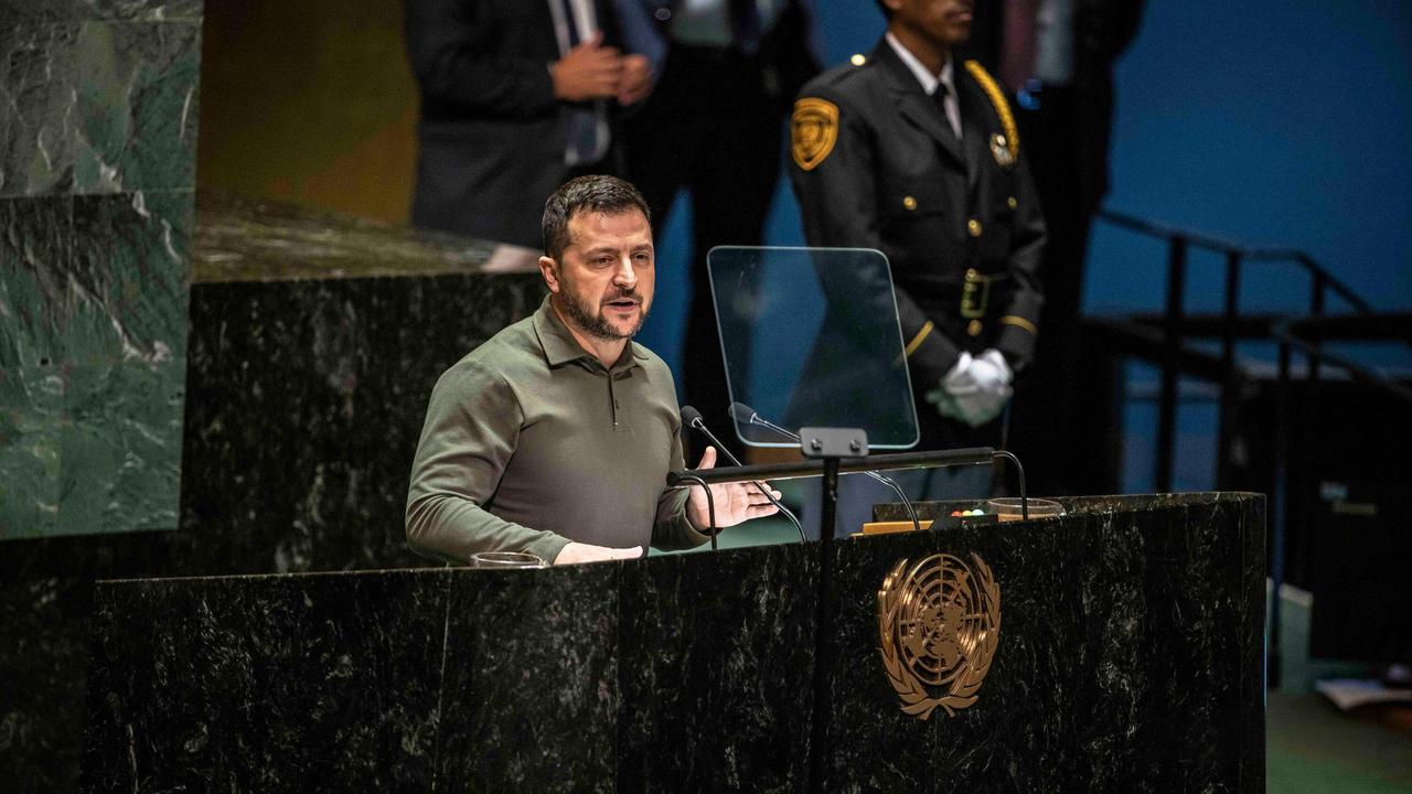 ☔乌克兰总统泽连斯基在联合国大会上称，“中国是一个强大的国家，俄罗斯完全依