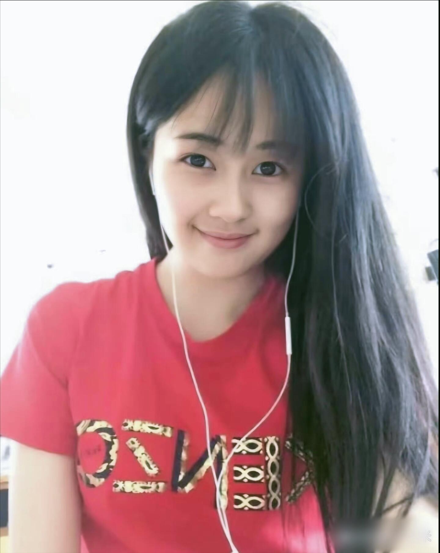 白鹿学生时代旧照