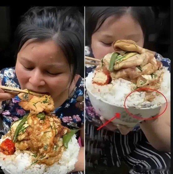 网红吃播为了流量，也是拼了​​​