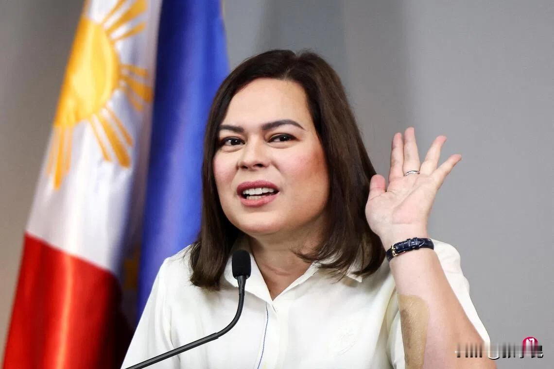 联合早报今天报道：“法新社周四看到的文件显示，刚宣布将参加2028年总统大选的菲