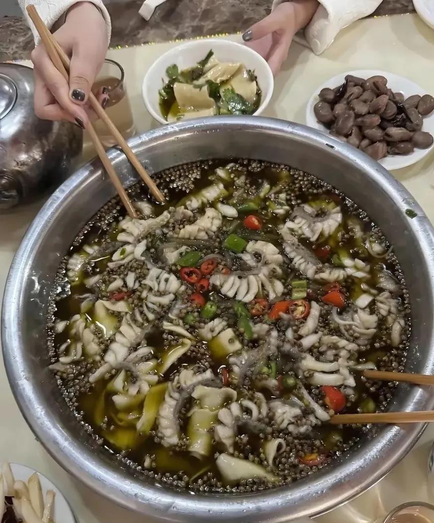 这什么菜，第一次吃