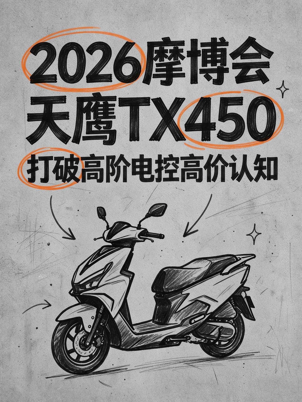 2026摩博会深度解读：天鹰TX450踏板，把六轴IMU拉下神坛！2026摩博