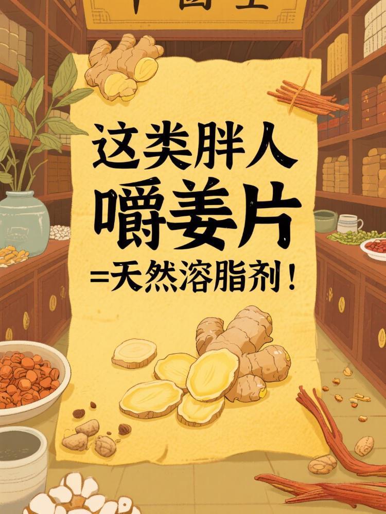 🔥老中医：吹空调吹出“冰箱体质”？这类胖人嚼姜片=天然溶脂剂！💥“小琳