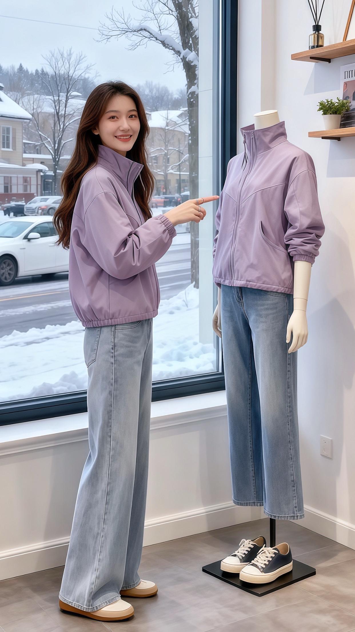 把秋冬专属氛围穿上身 秋冬王炸穿搭 棉服也能穿出时尚感 真的好冷我需要...