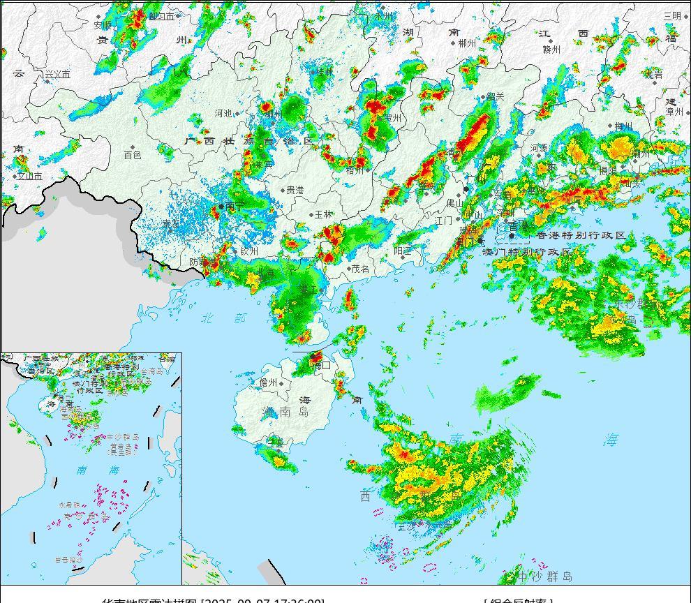 台风“塔巴”风雨影响开始，海南海口局地出现短时特大暴雨今天白天开始，台风“塔巴