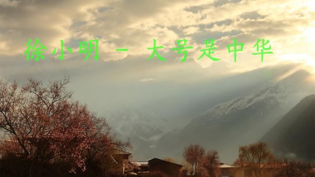 大号是中华 电视连续剧《陈真》主题歌(演唱:徐