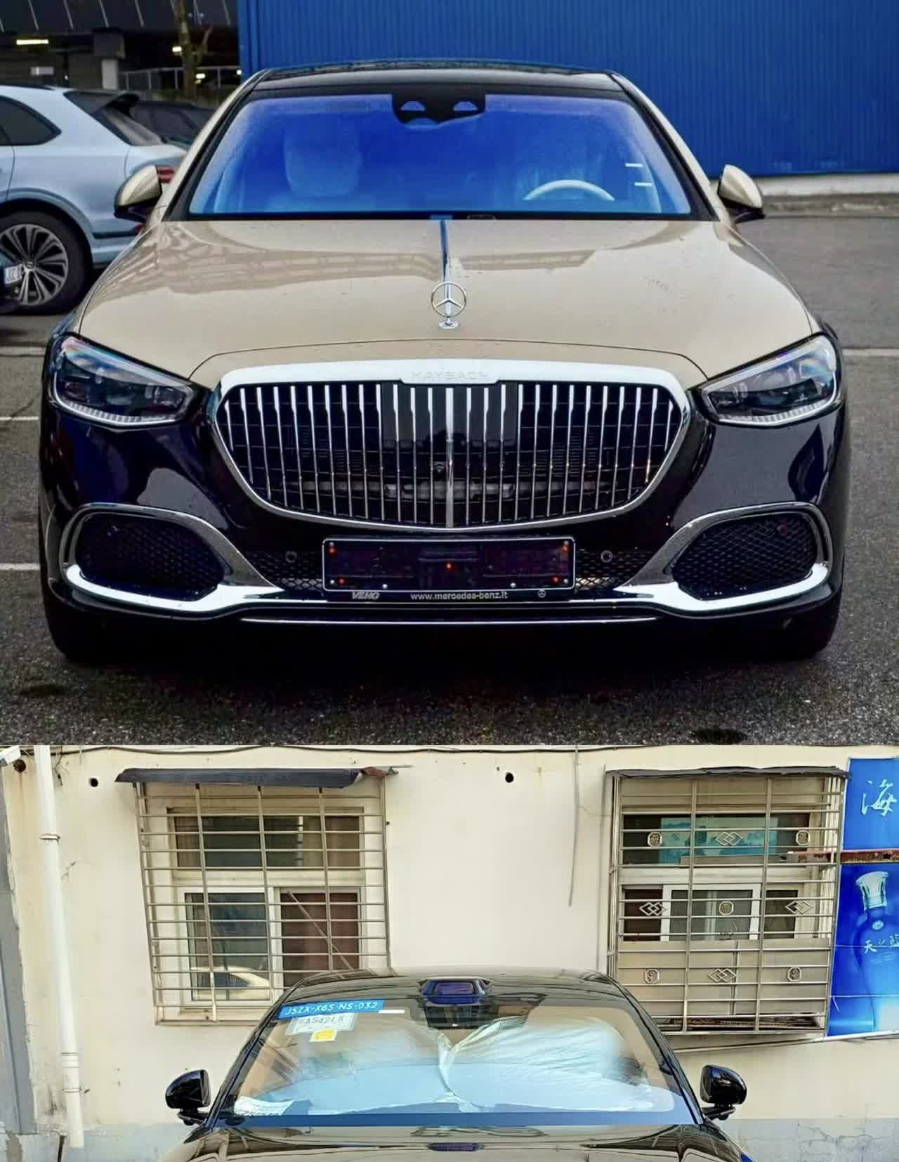 迈巴赫S级与华为尊界S800，啥牌子啥价格咱都不看，就这个外观，谁的气质最强[吐
