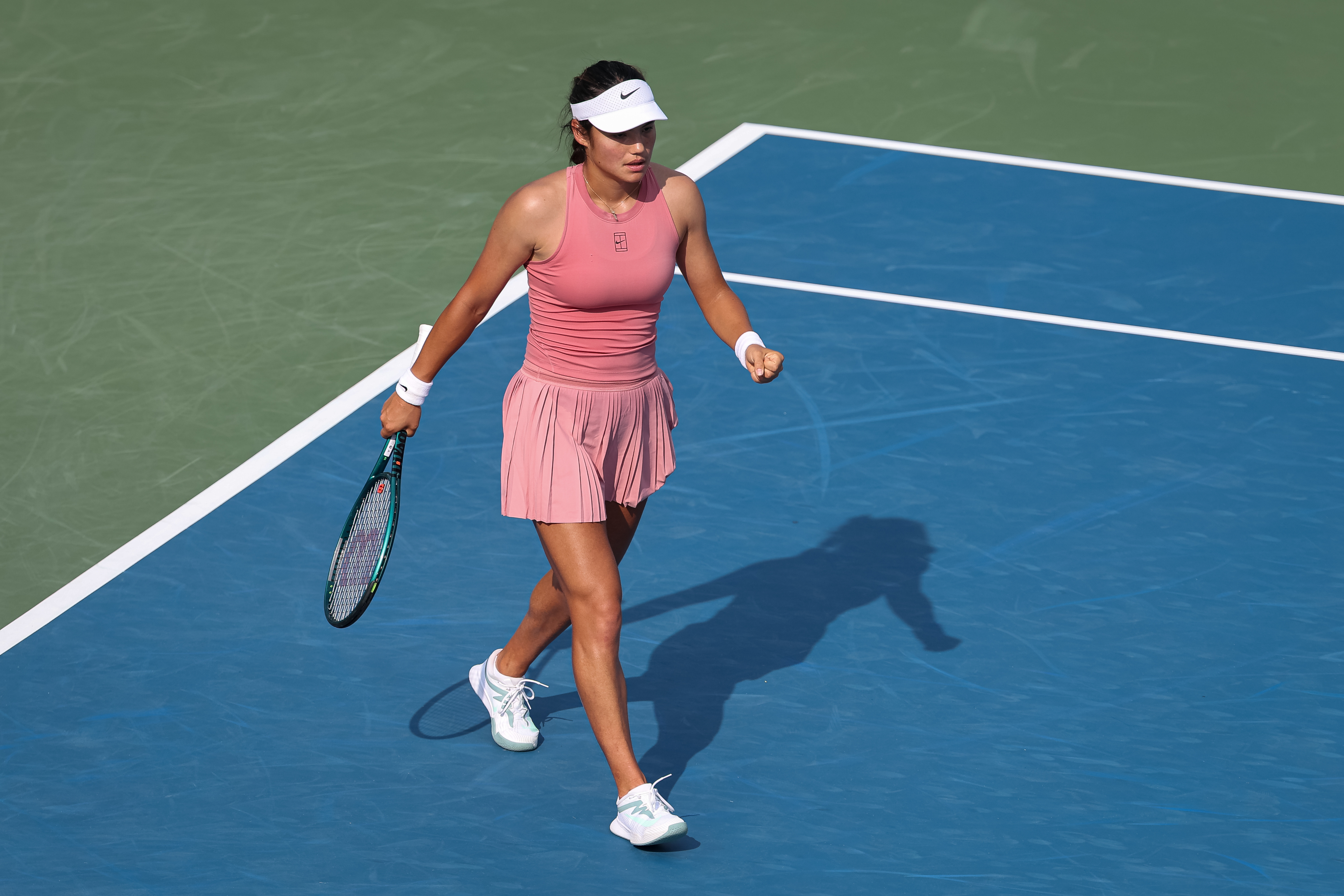 拉杜卡努淘汰大坂直美！WTA500华盛顿站第二轮大满贯冠军对决，拉杜卡努以6-4