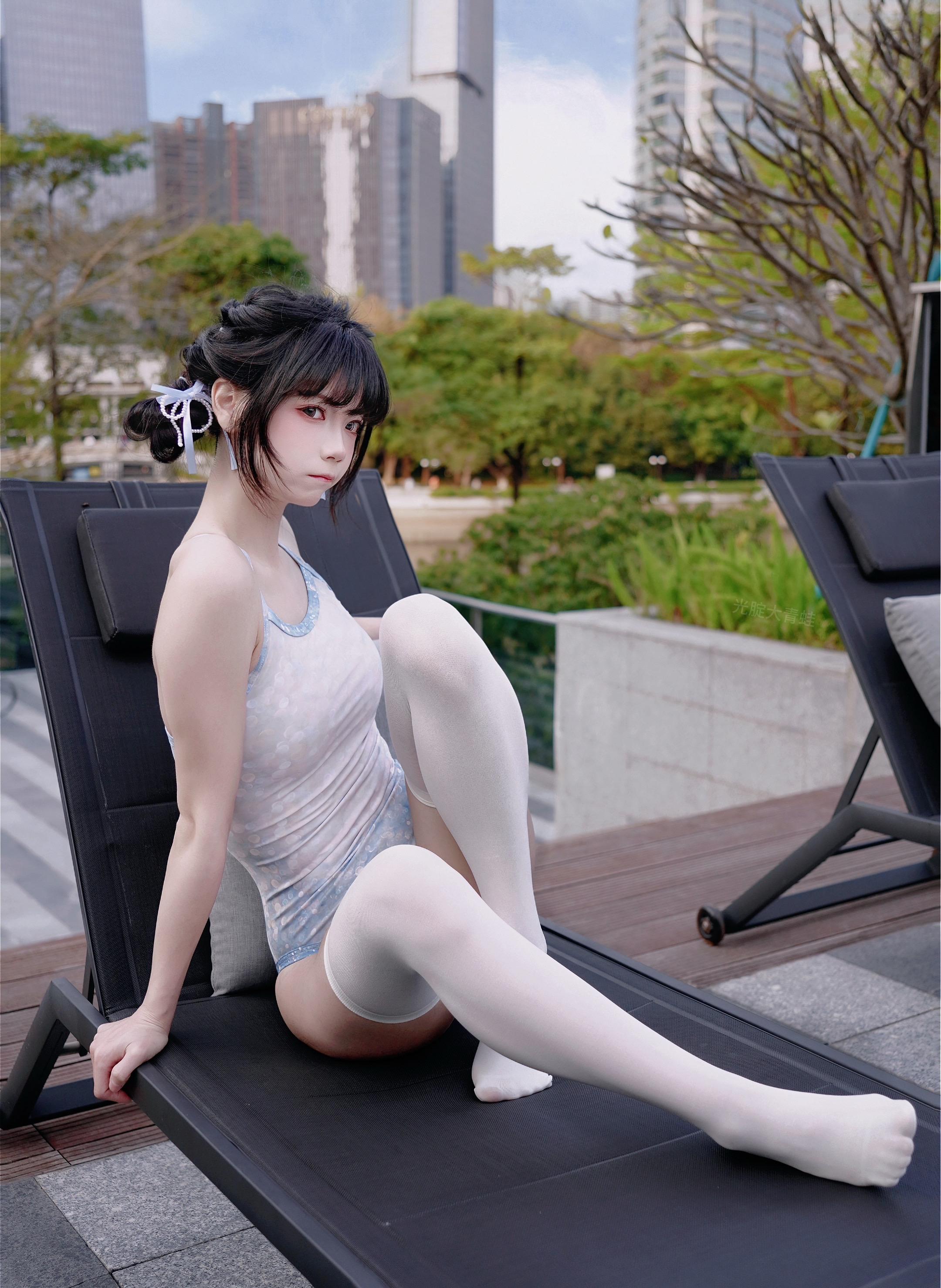 夏天不玩水玩什么！正常泳衣穿搭正常拍摄无任何不良价值观导向。