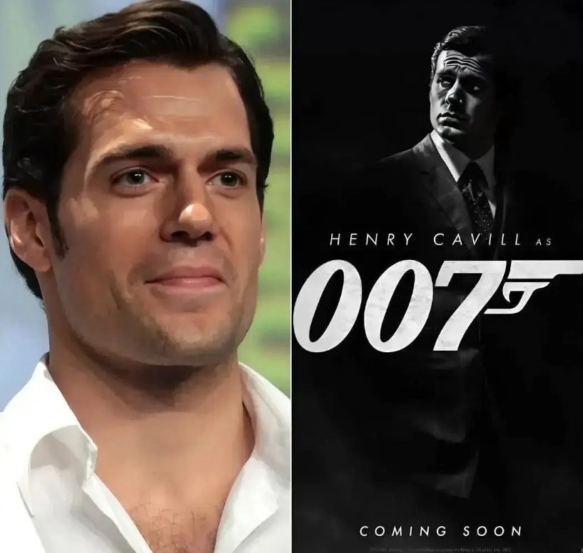 前段时间新闻，快银的演员成为新的007，现在黄了。亨利.卡维尔正式任命新一代的0
