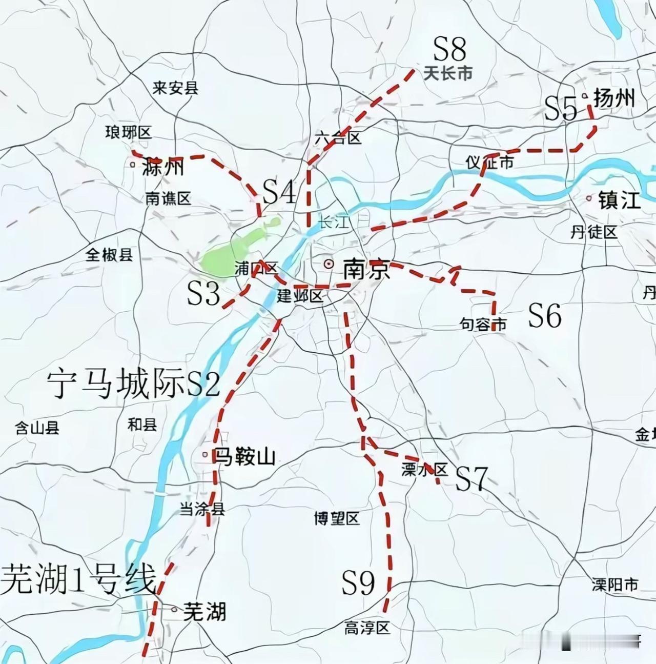 这要是成了，南京这搞得有毫猛啊～S1，一直干到S9，周边都给吸完了，我霸都合肥