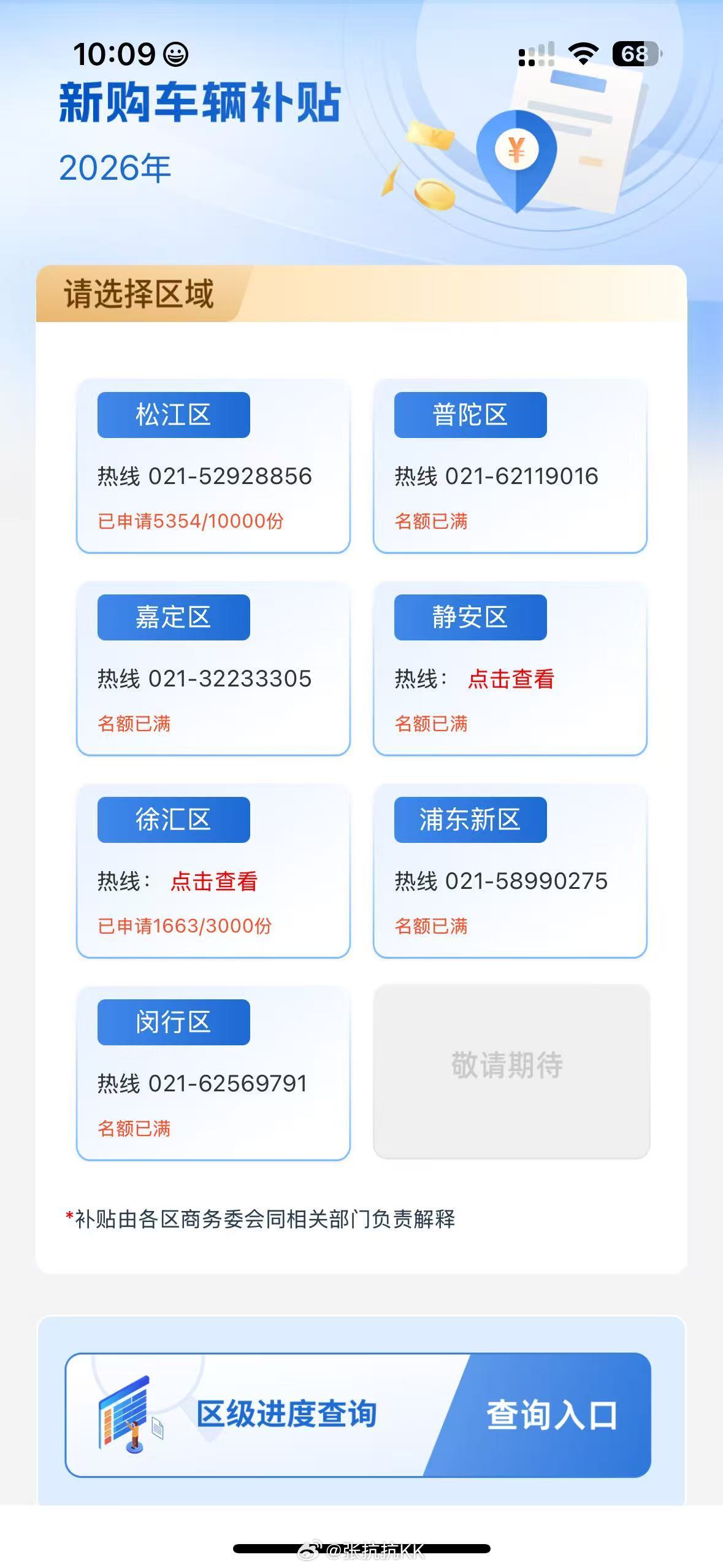 上海区补申请晚了，就没了，又损失几千块人不能太忙，太忙就会产生漏洞。所以能不出差