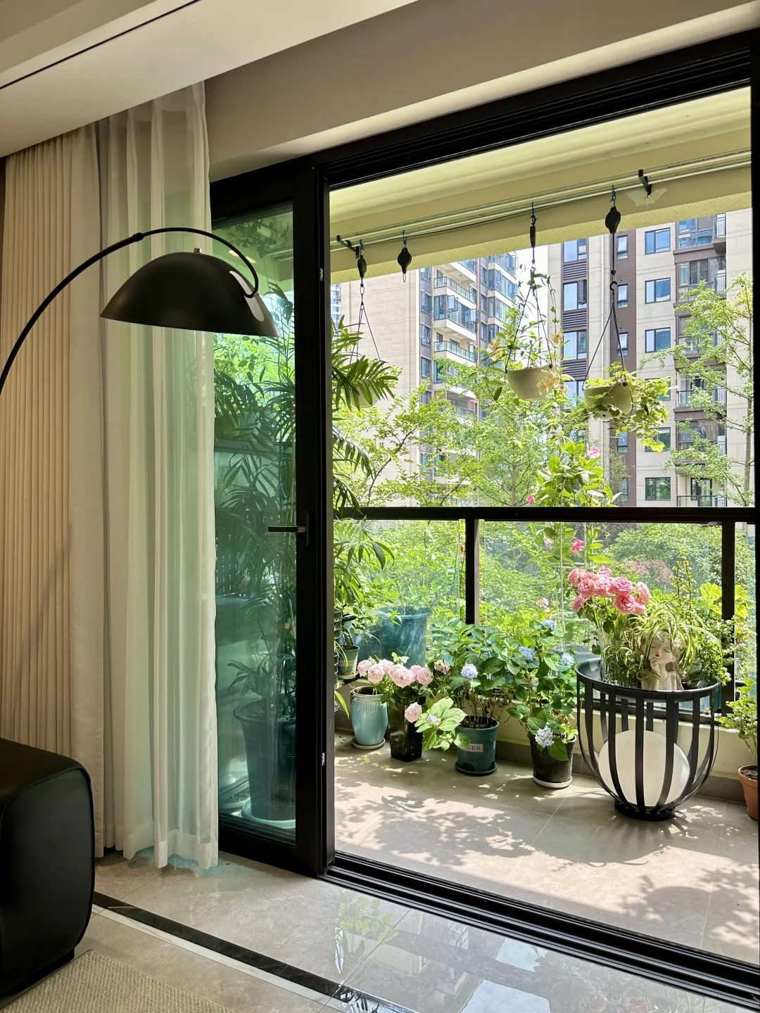 3楼，不社交的阳台，真的好像没烦恼🤗