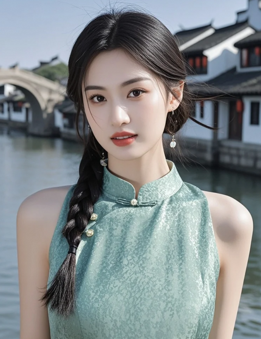 这组写真像打翻的银河罐子，她美到让我瞳孔地震