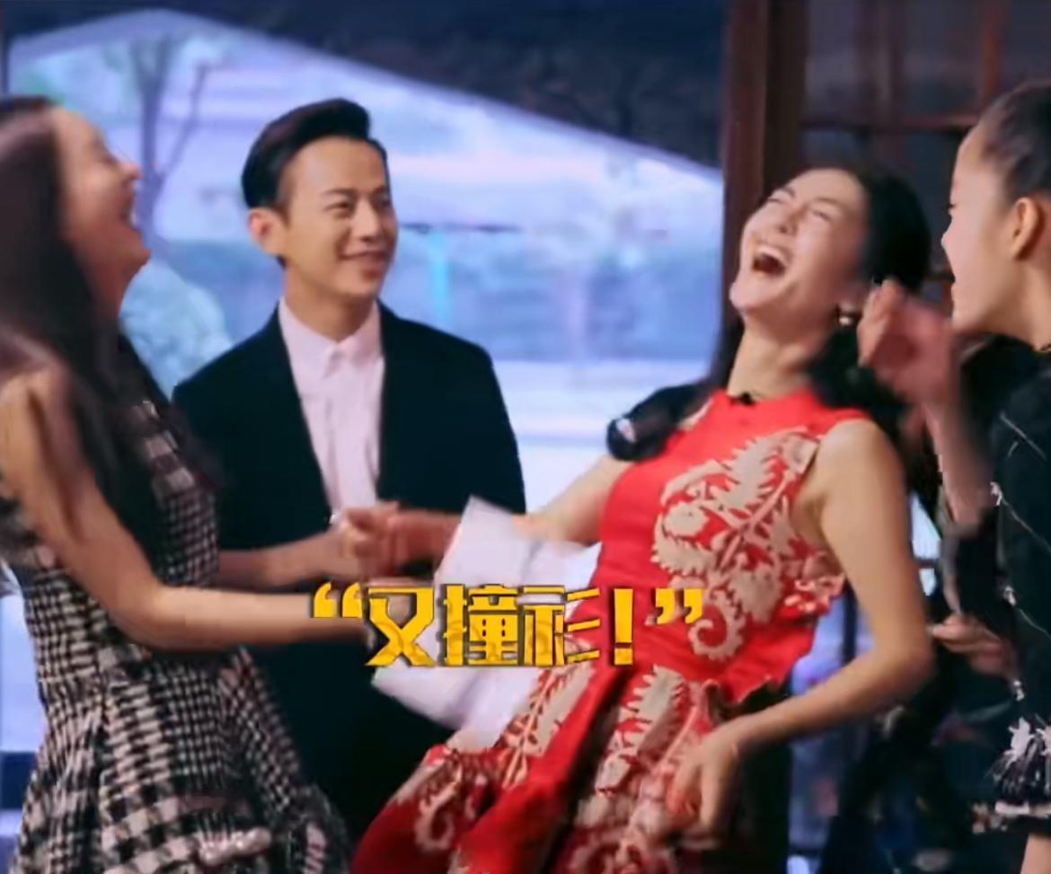 赵丽颖和谢娜的友谊就是在互损中建立的。谢娜口才再好，反应再快，都扛不住赵丽颖插刀