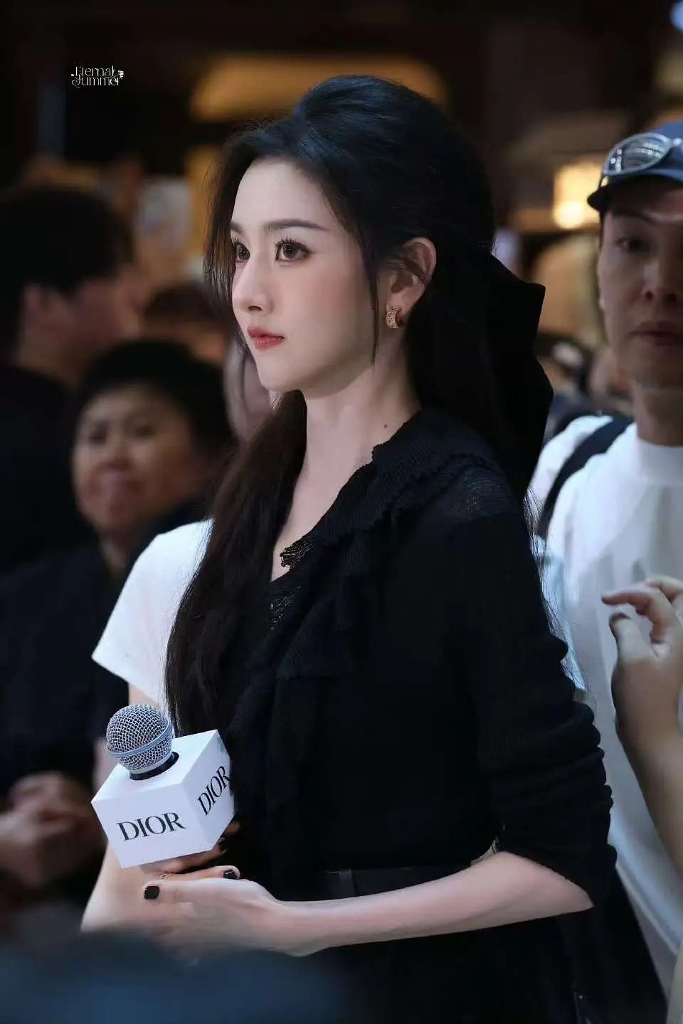 宋祖儿dior线下活动状态豪门千金感​​​