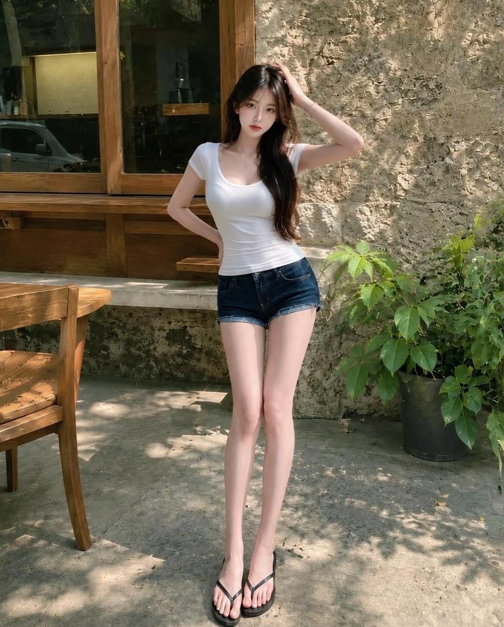 今日街拍，这身材算天花板了吧？