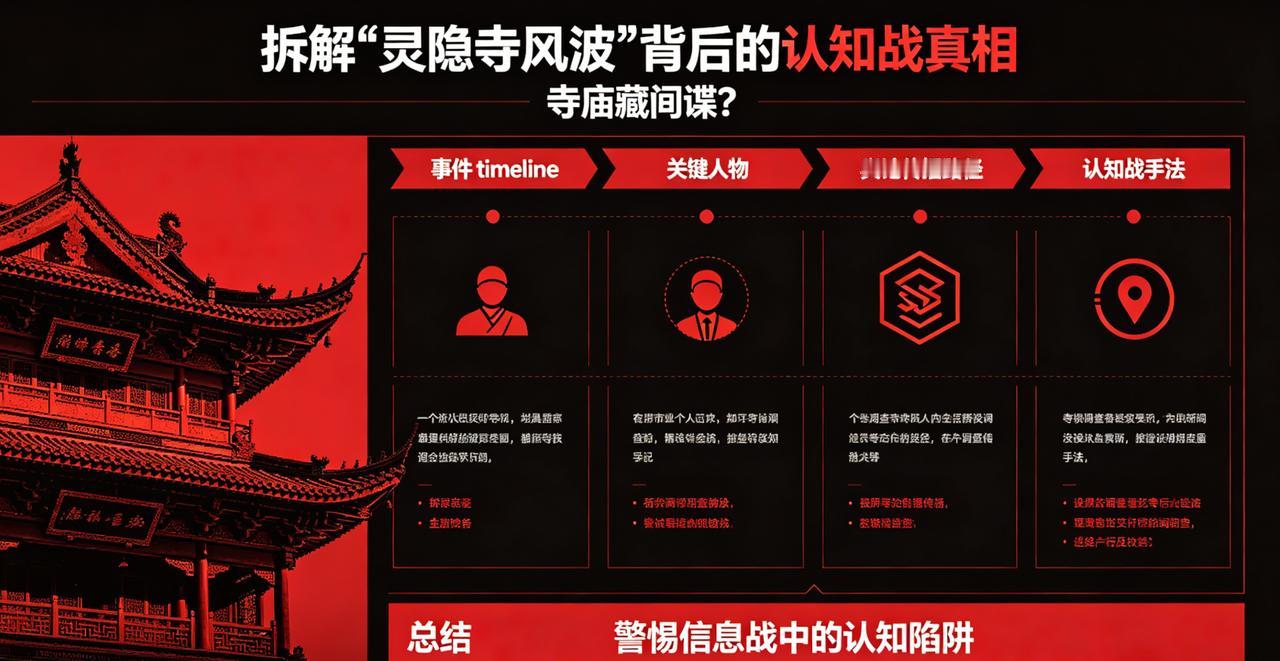 寺庙藏间谍？拆解“灵隐寺风波”背后的认知战真相一、事件简述：一场谣言如何引爆网