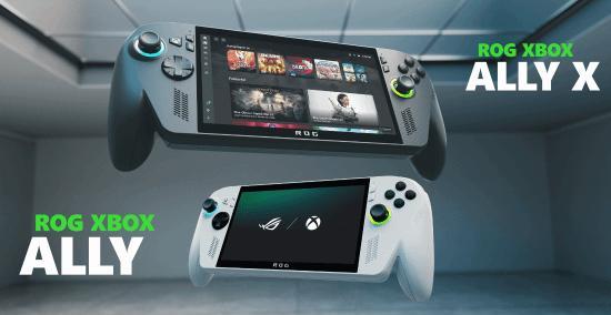 微软正式宣布Xbox全新掌机ROGXboxAlly与ROGXboxA