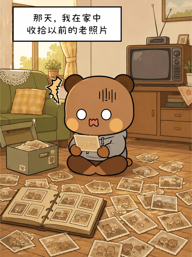 结婚多年才发现与老婆儿时同框，缘分就是这么.....