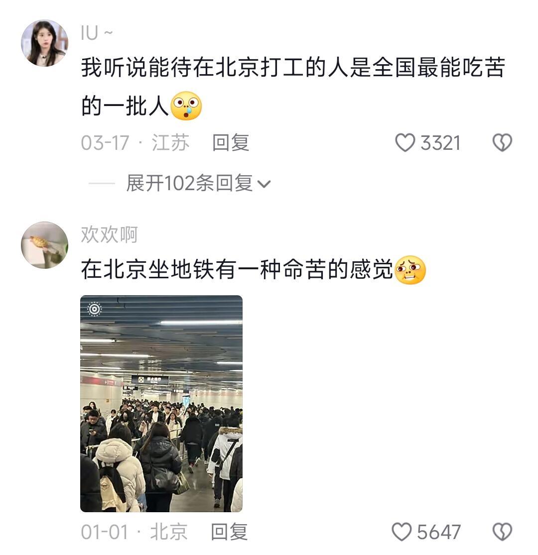 在北京上班的容忍度belike​​​